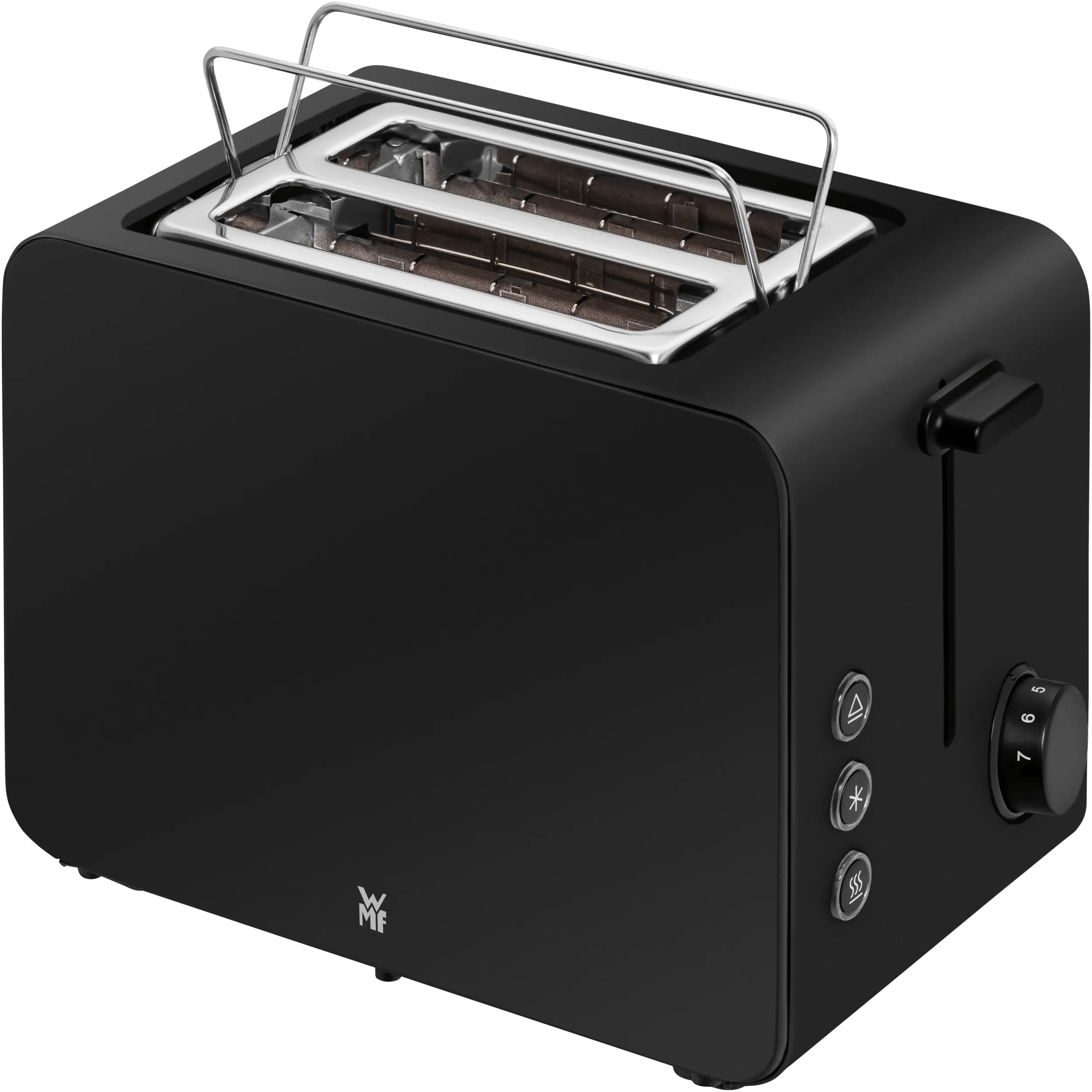 Brødrister Stelio Edition Deep Black montert på benk