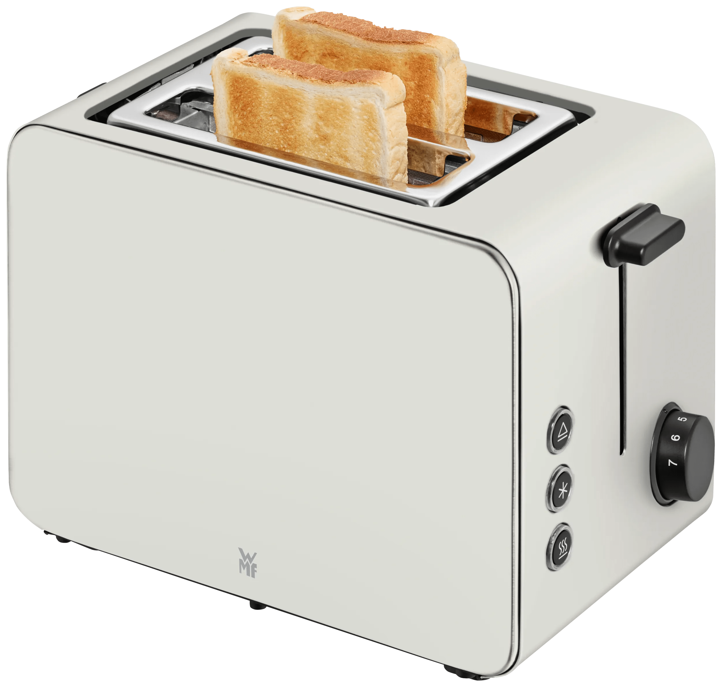 Brødrister Stelio Edition Paper White 2 skiver bakside