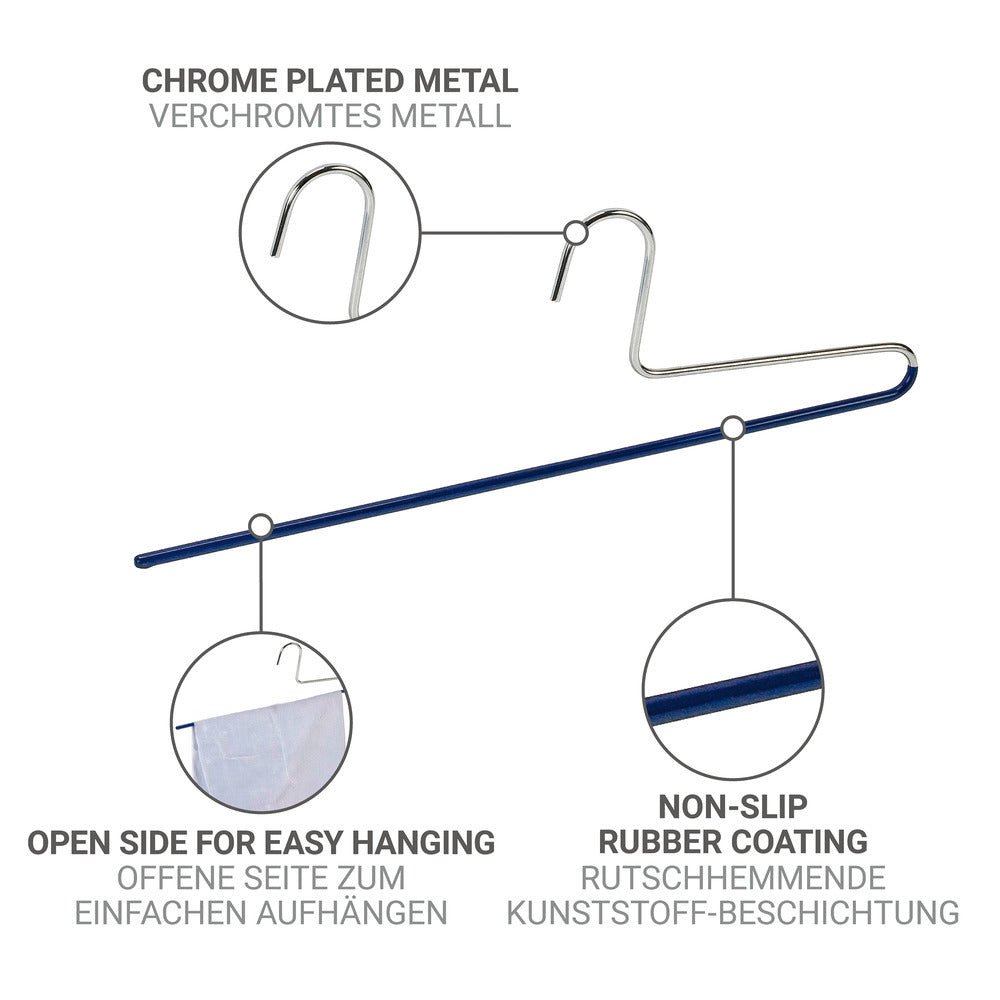 Detalj av Buksehenger metall sklisikker blå - WENKO sklisikker overflate