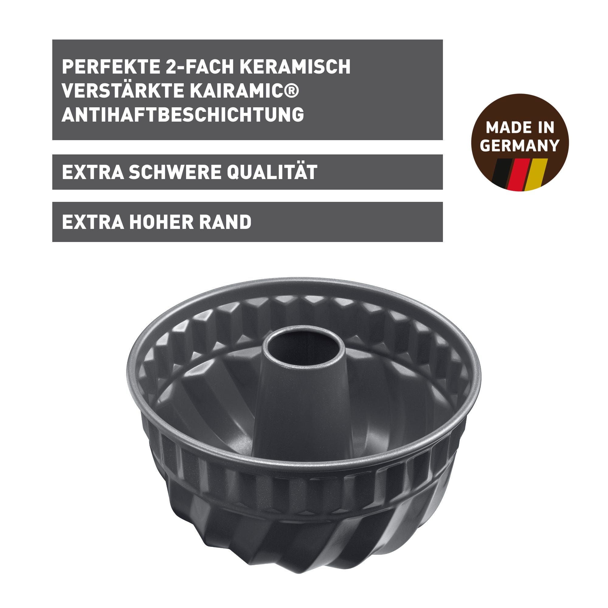 Detalj av Bundform 22 cm non-stick La Forme Plus - Kaiser antihaftbelegg