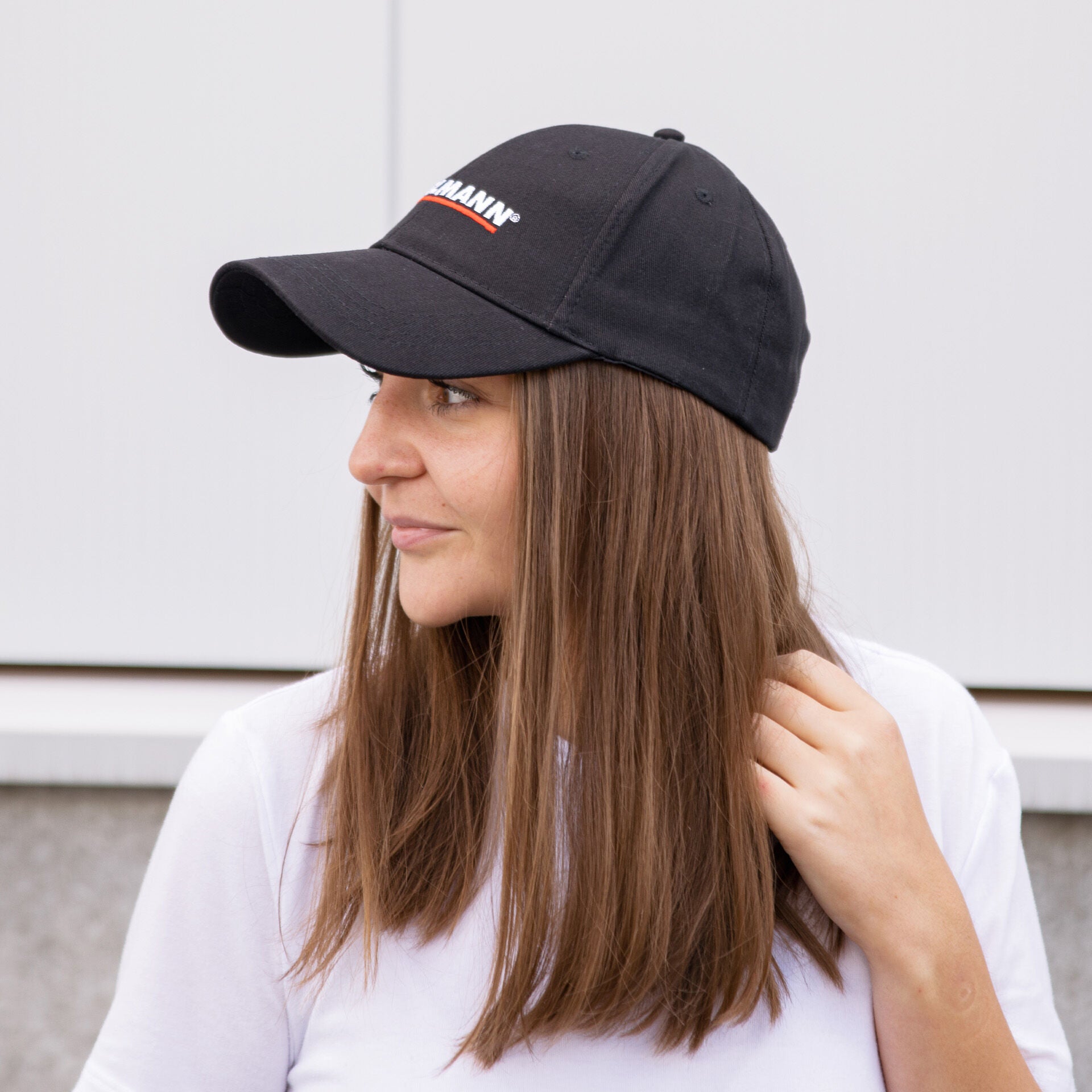 Detalj av Caps bomull med logo svart - Fackelmann