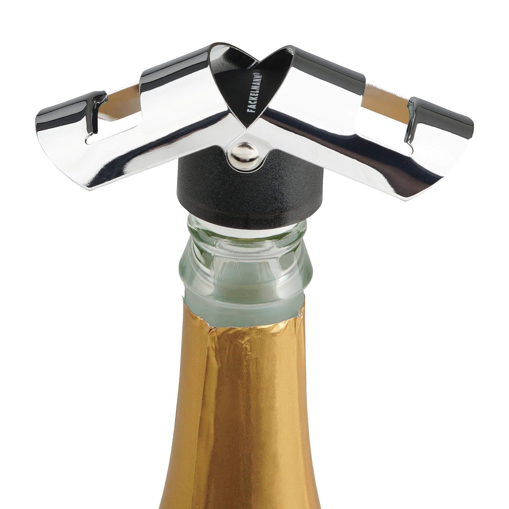 Champagnekork flaskestopper nærbilde av silikonpakning