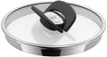 Click&Serve glasslokk 16 cm med bakelitthåndtak forfra