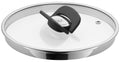 Click&Serve glasslokk 20 cm med bakelitthåndtak forfra