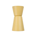 Cocktail måleskje jigger 1-5 cL rustfritt stål gul forfra