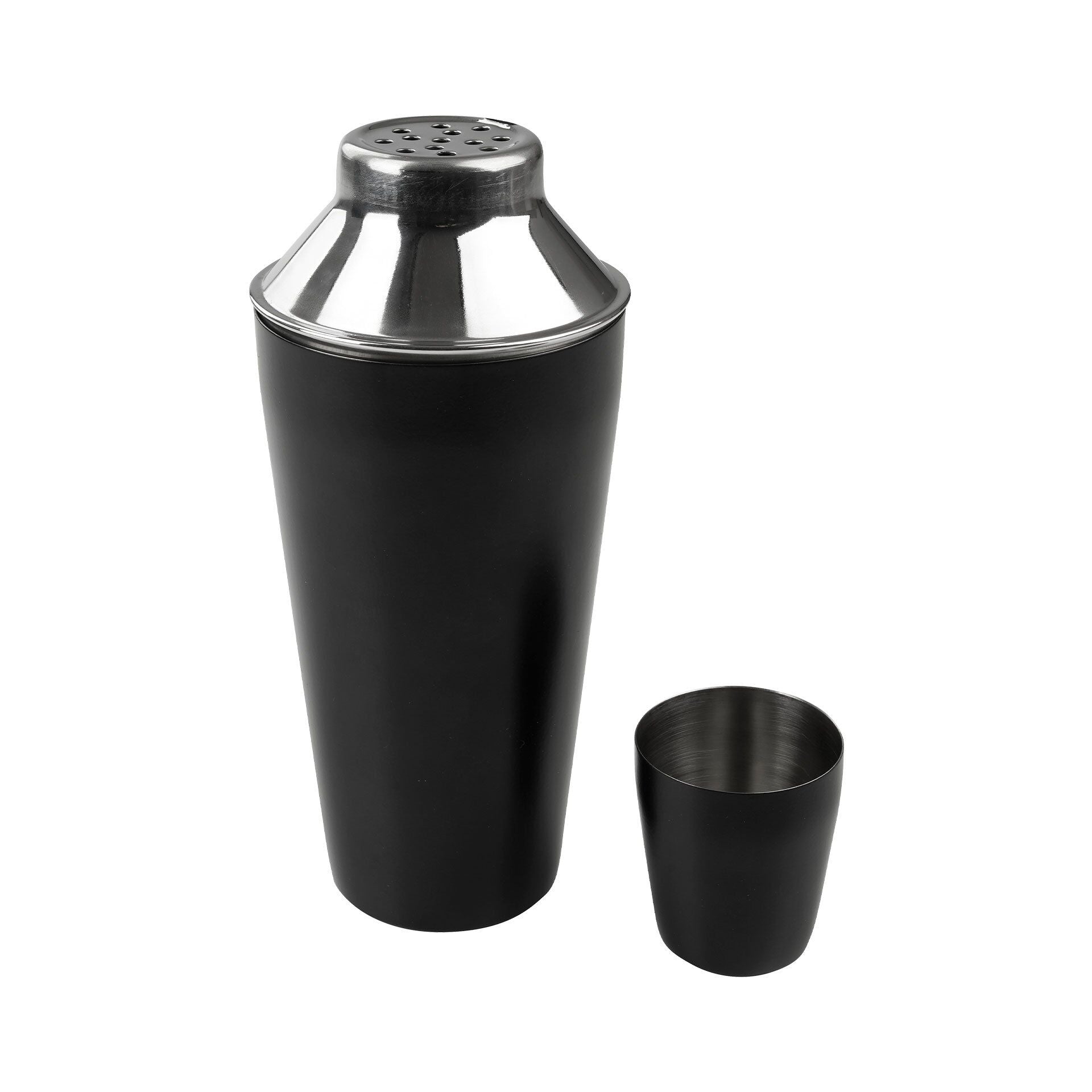 Cocktailshaker Specter 750 ml svart rustfritt stål bakside