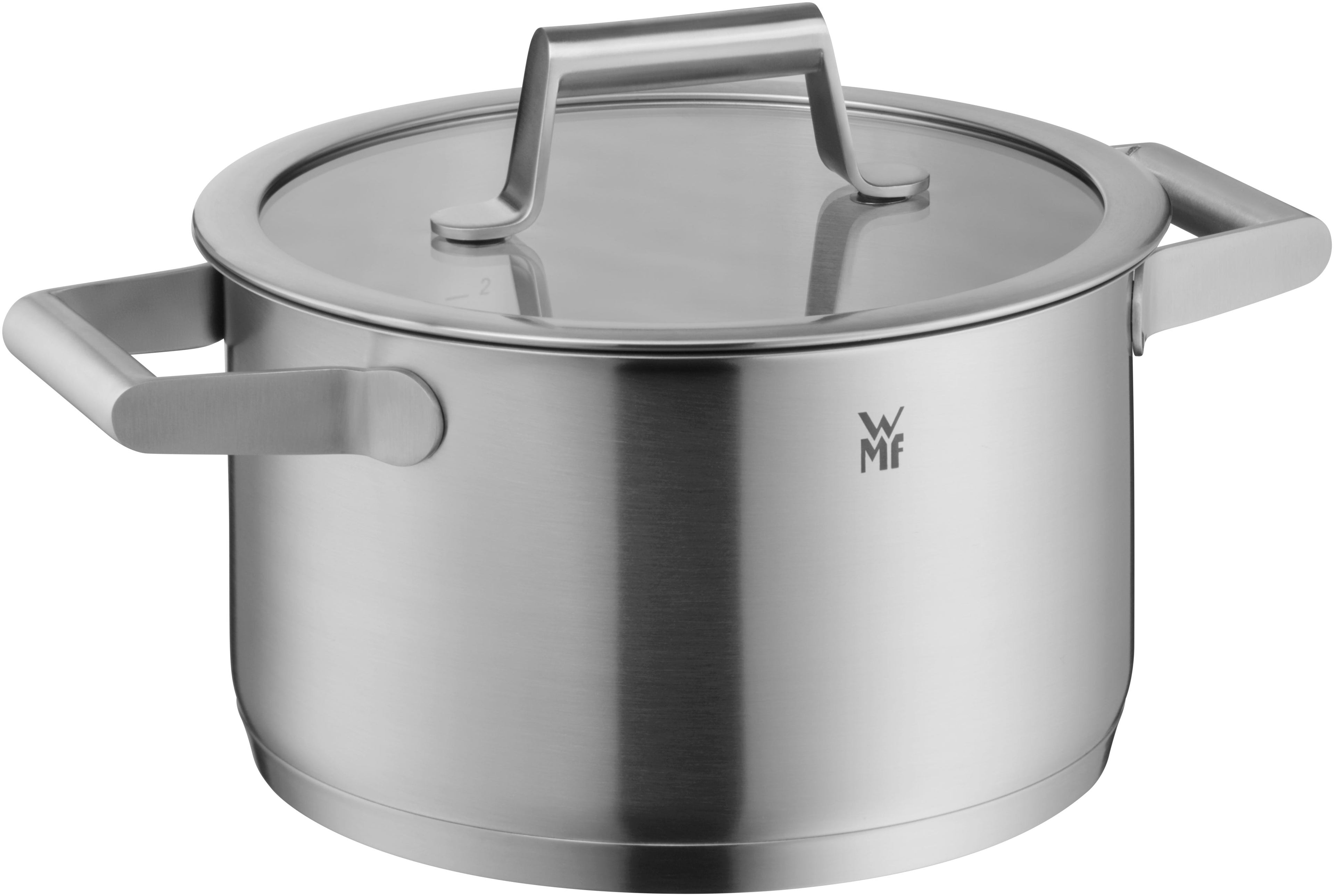 Detalj av håndtak på Comfort Line grytesett 5-delt rustfritt stål 18/10 induksjon