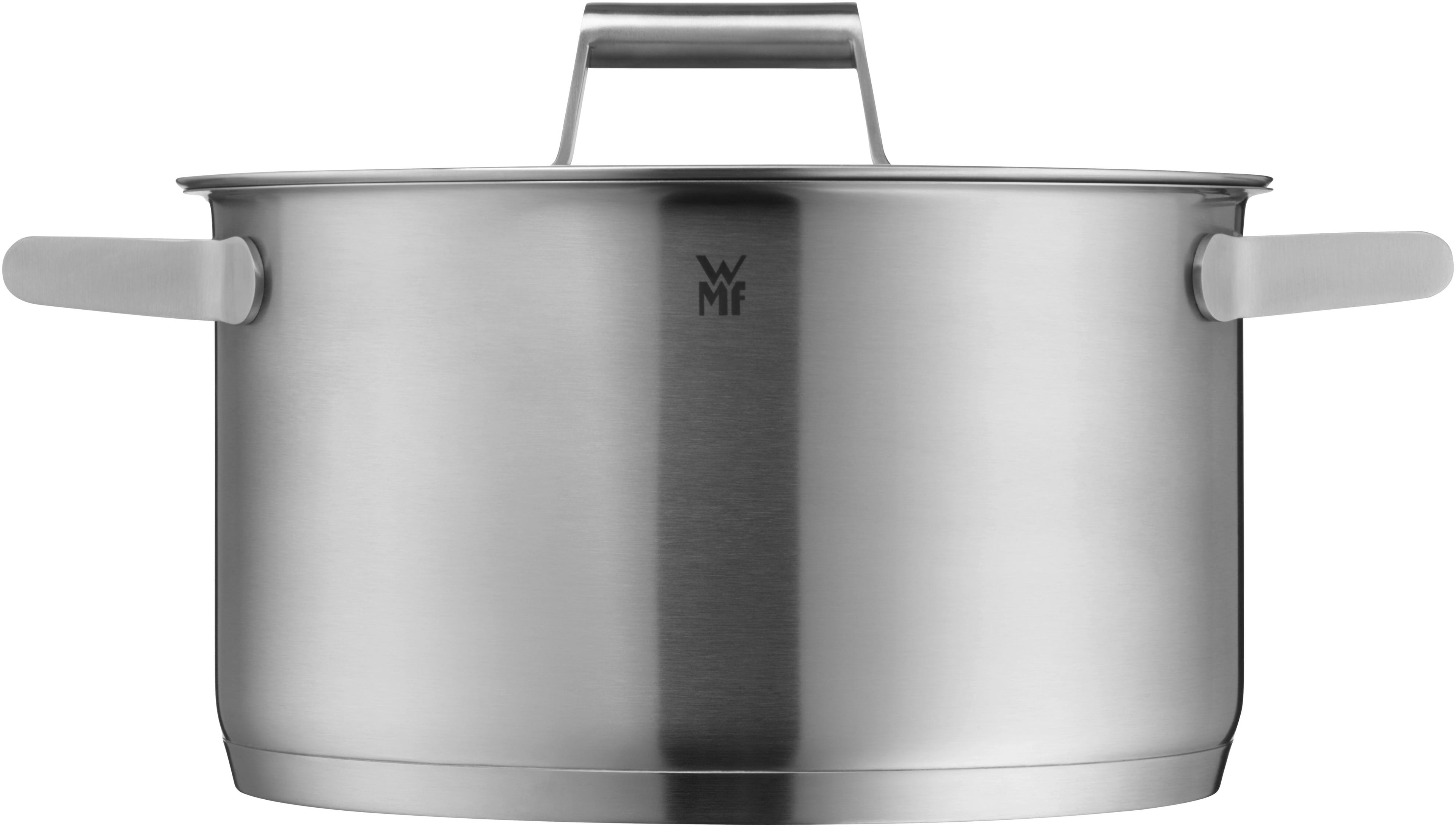 Comfort Line kjele med lokk 24 cm rustfritt stål 5,7 L induksjon bakside