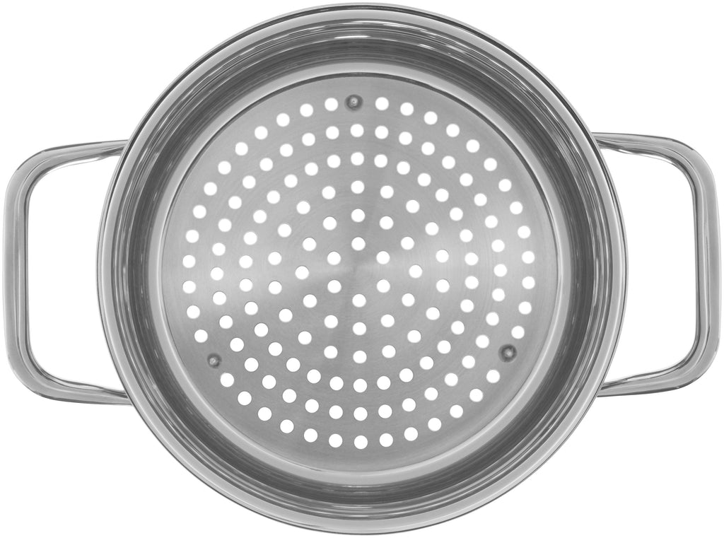 Compact Cuisine dampinnsats 16,5 cm rustfritt stål bakside