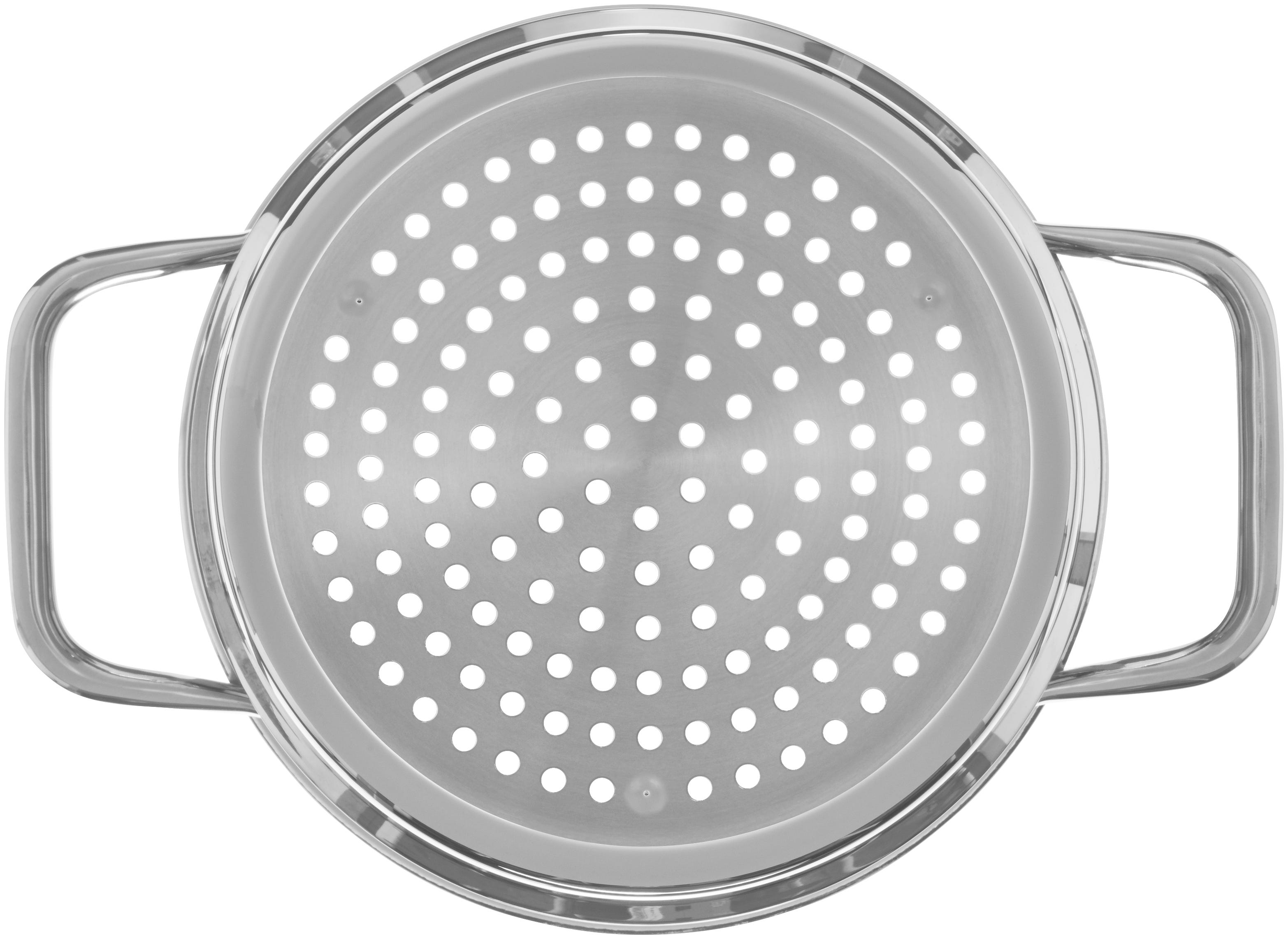Nærbilde av Compact Cuisine dampinnsats 16,5 cm rustfritt stål