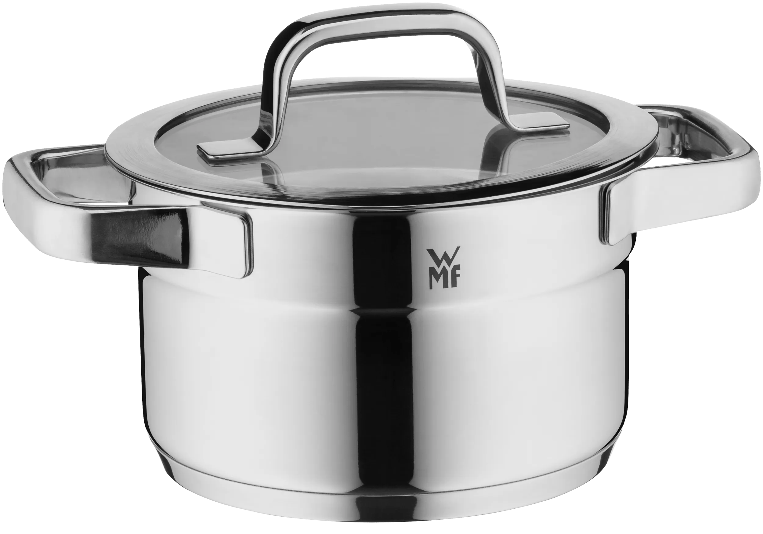 Compact Cuisine grytesett 4-delt rustfritt stål lokk