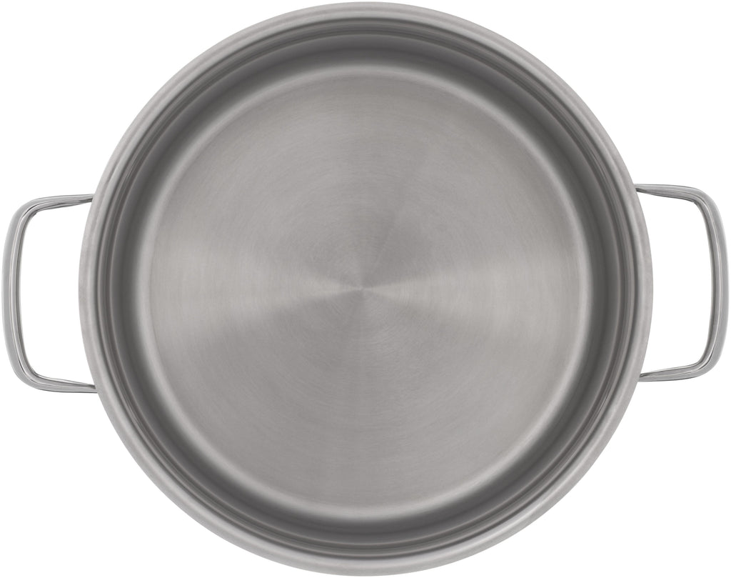 Compact Cuisine grytesett 4-delt rustfritt stål kasserolle