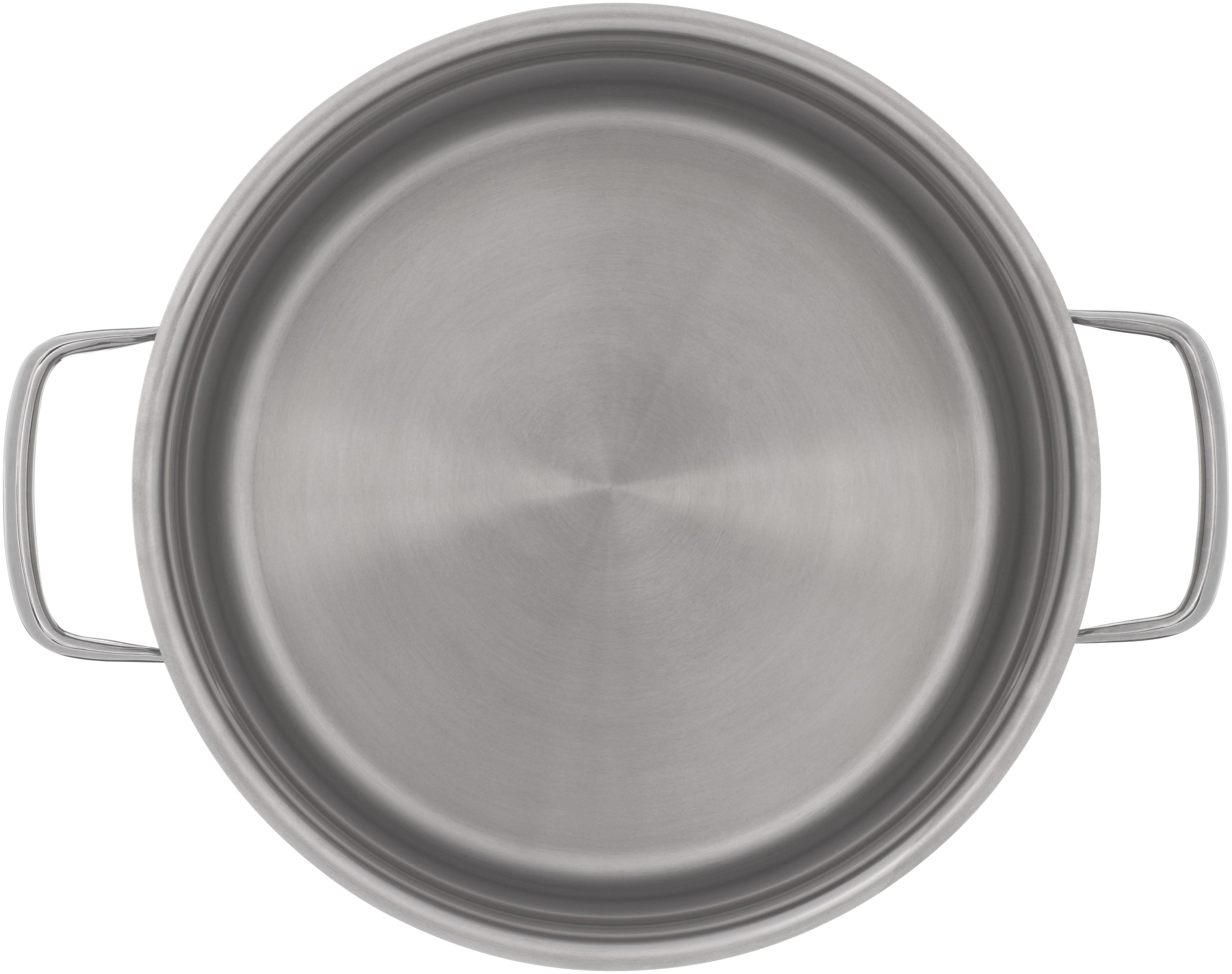 Compact Cuisine grytesett 4-delt rustfritt stål kasserolle