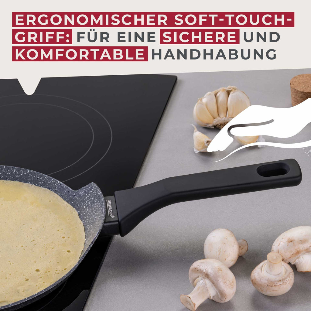 Crêpepanne keramikk non-stick Ø25 cm Cosmo - Fackelmann sideprofil