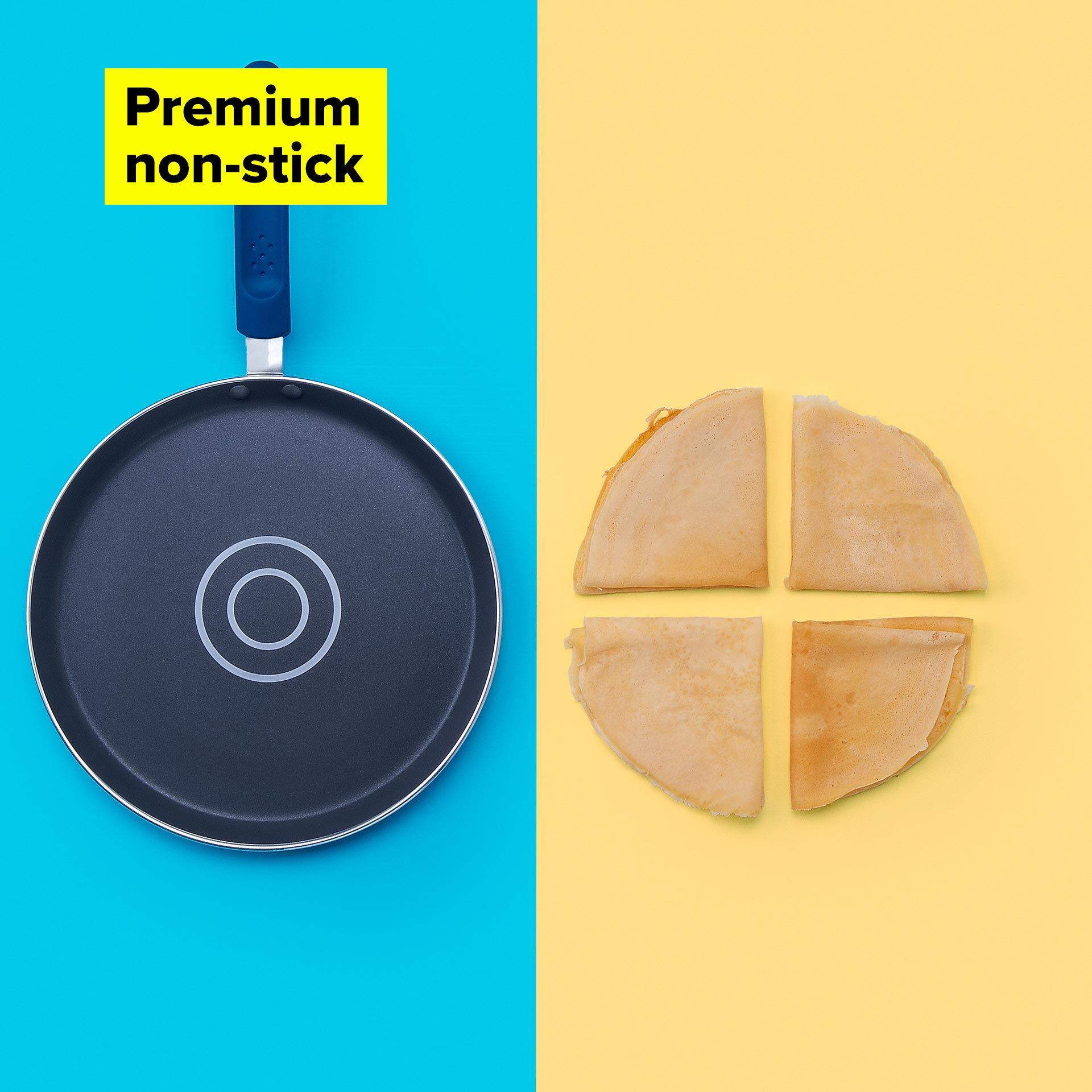 Bruk av Crêpepanne non-stick Ø26 cm aluminium - Tasty i kjøkken