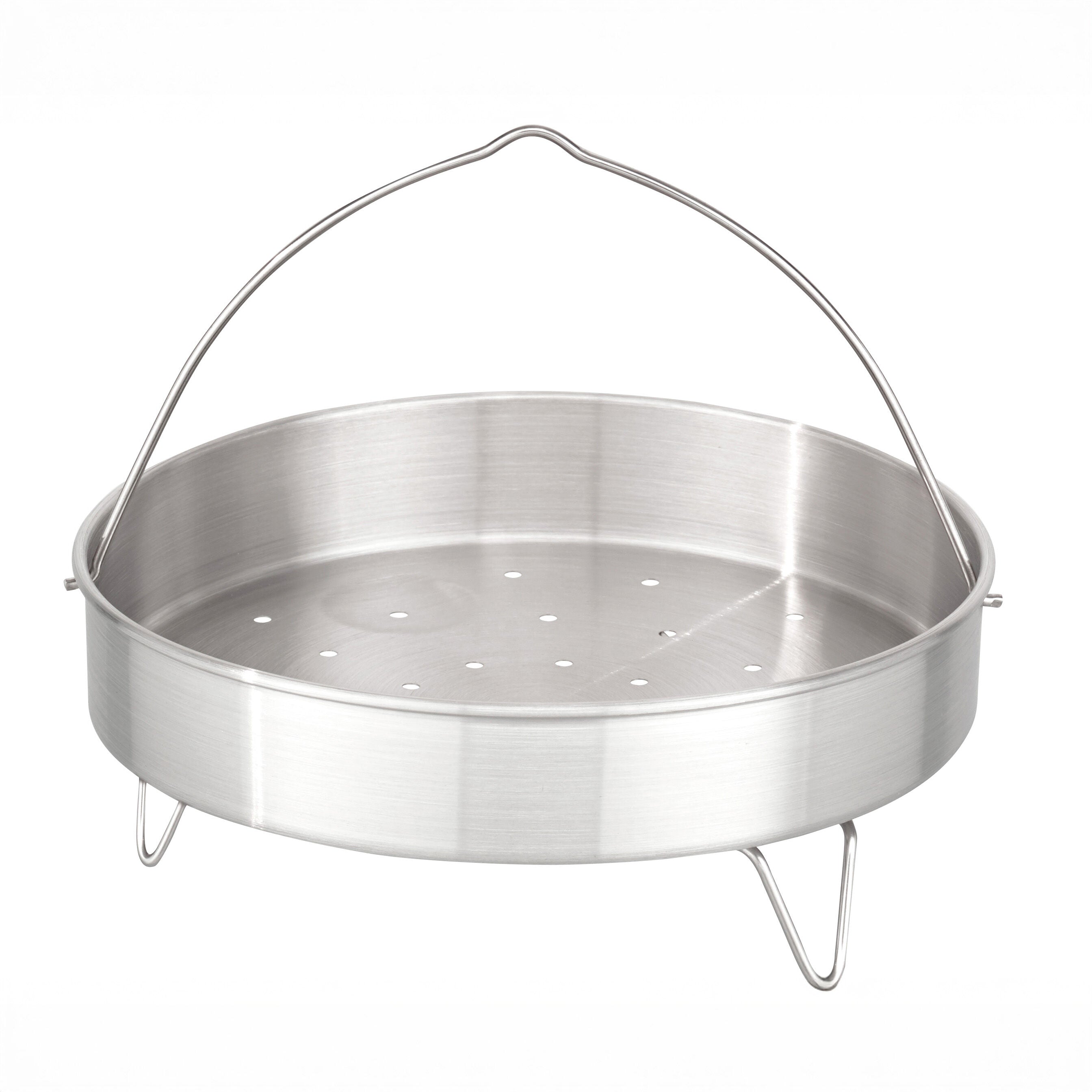 Dampinnsats for trykkkoker rustfritt stål Ø22 cm - ELO forfra