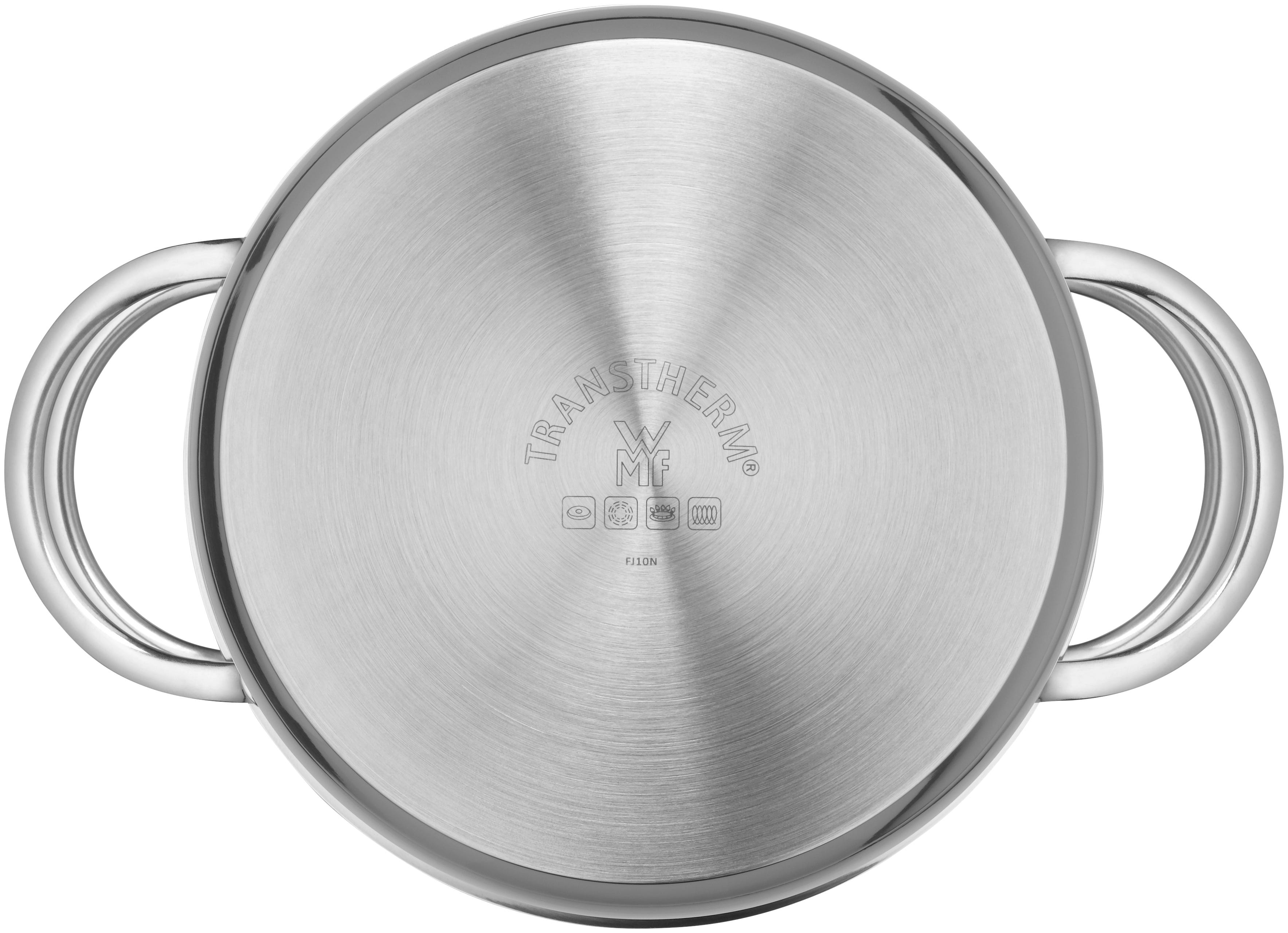 Nærbilde av hellekant på Dampkoker mini 16 cm rustfritt stål 1,5 L med lokk - WMF