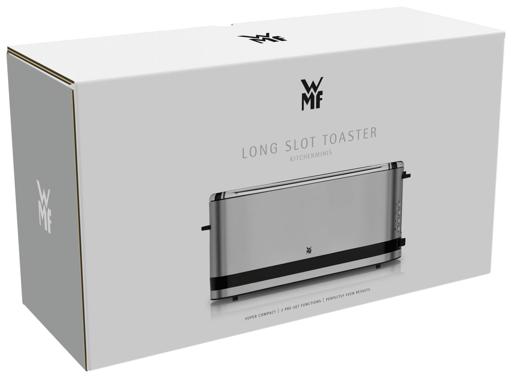 Brødrister langspor 2 skiver 900W cromargan matt - WMF KUCHENminis