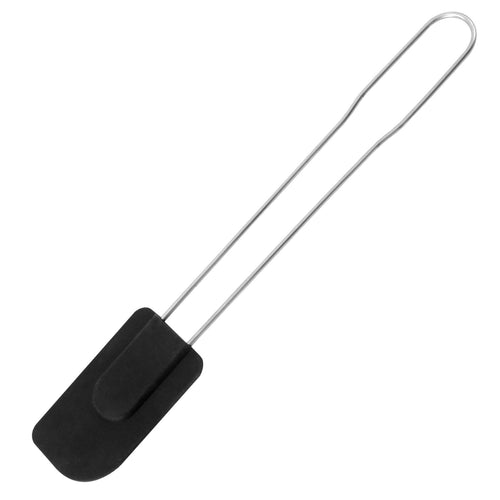 Deigskraper silikon 28 cm med stålhåndtak - FMprofessional forfra