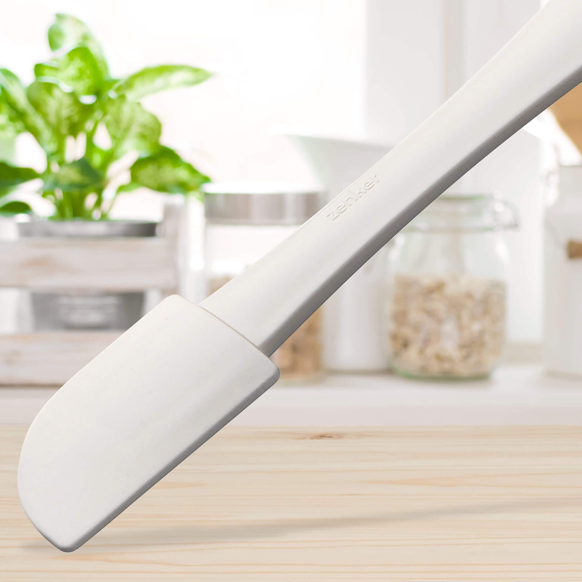 Deigskraper mini silikon 18,5 cm - Zenker nærbilde av blad