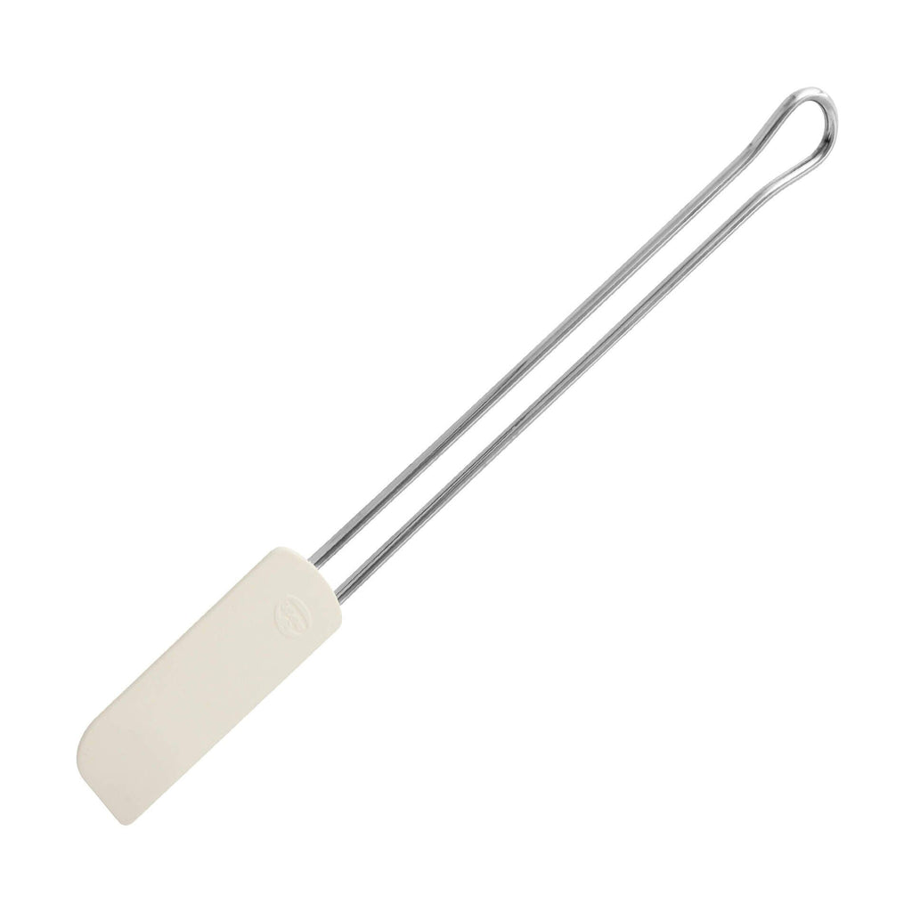 Deigskraper silikon 20 cm med rustfritt stål håndtak forfra