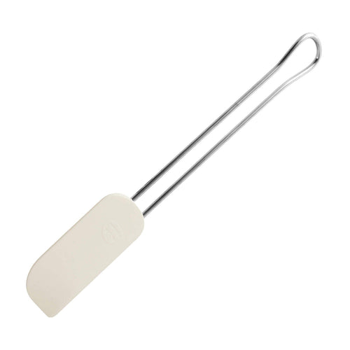 Deigskraper silikon 26 cm med rustfritt stål håndtak forfra