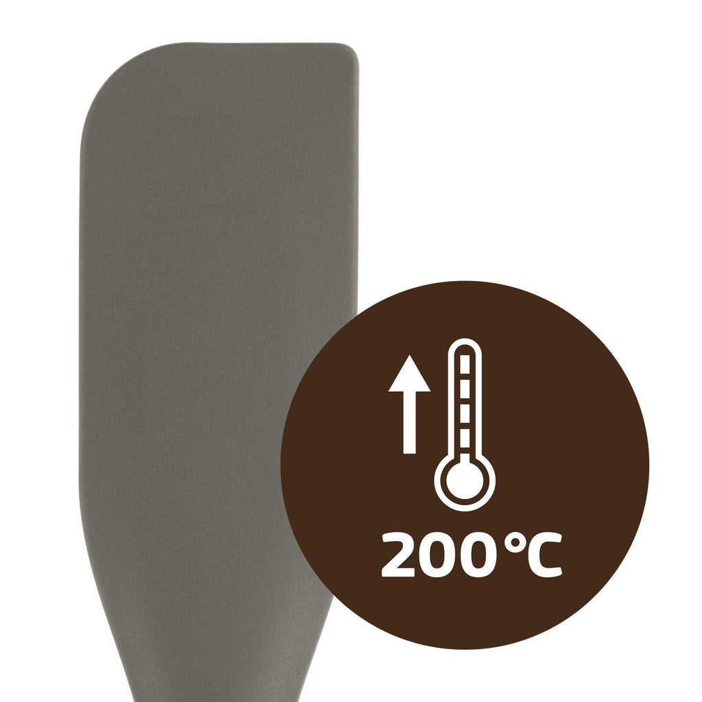 Nærbilde av grep på Deigskraper silikon liten varmebestandig 200 °C - Kaiser
