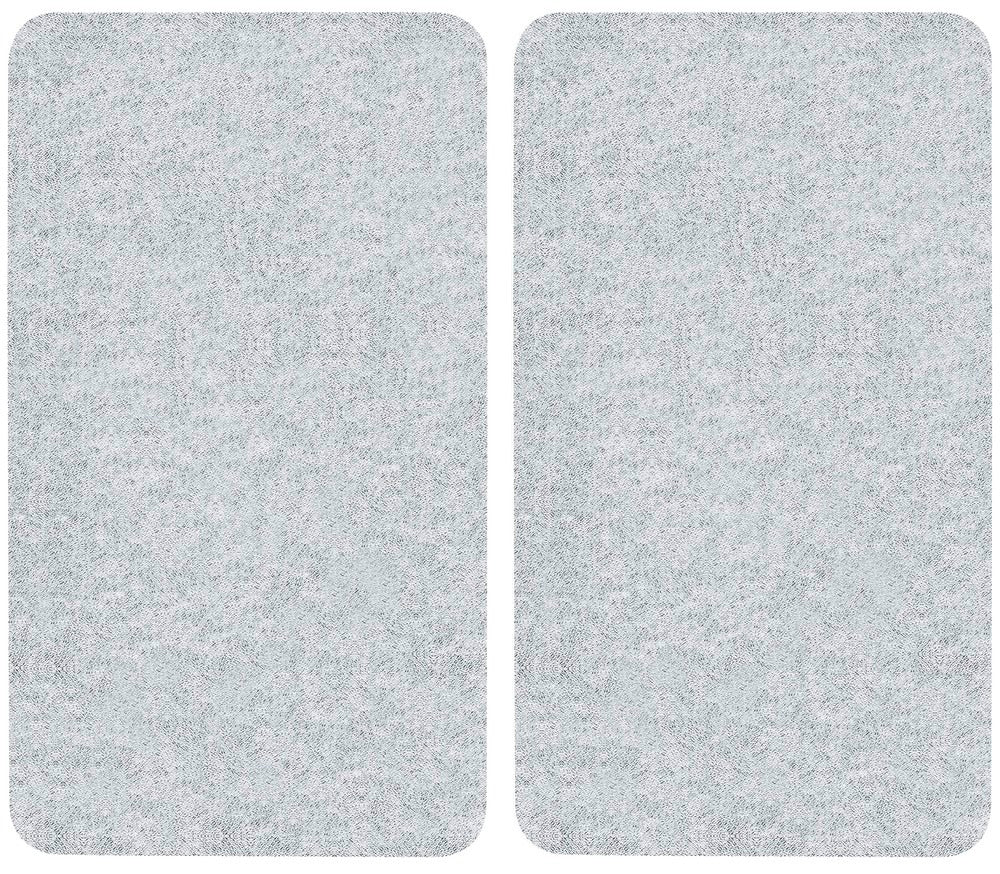 Dekkeplate glass transparent 2-delt sett for komfyrtopp - Wenko forfra
