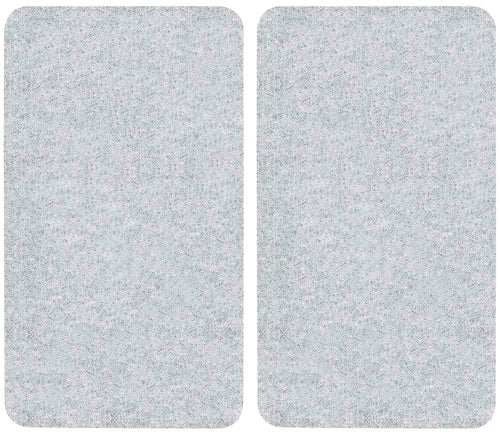 Dekkeplate glass transparent 2-delt sett for komfyrtopp - Wenko forfra