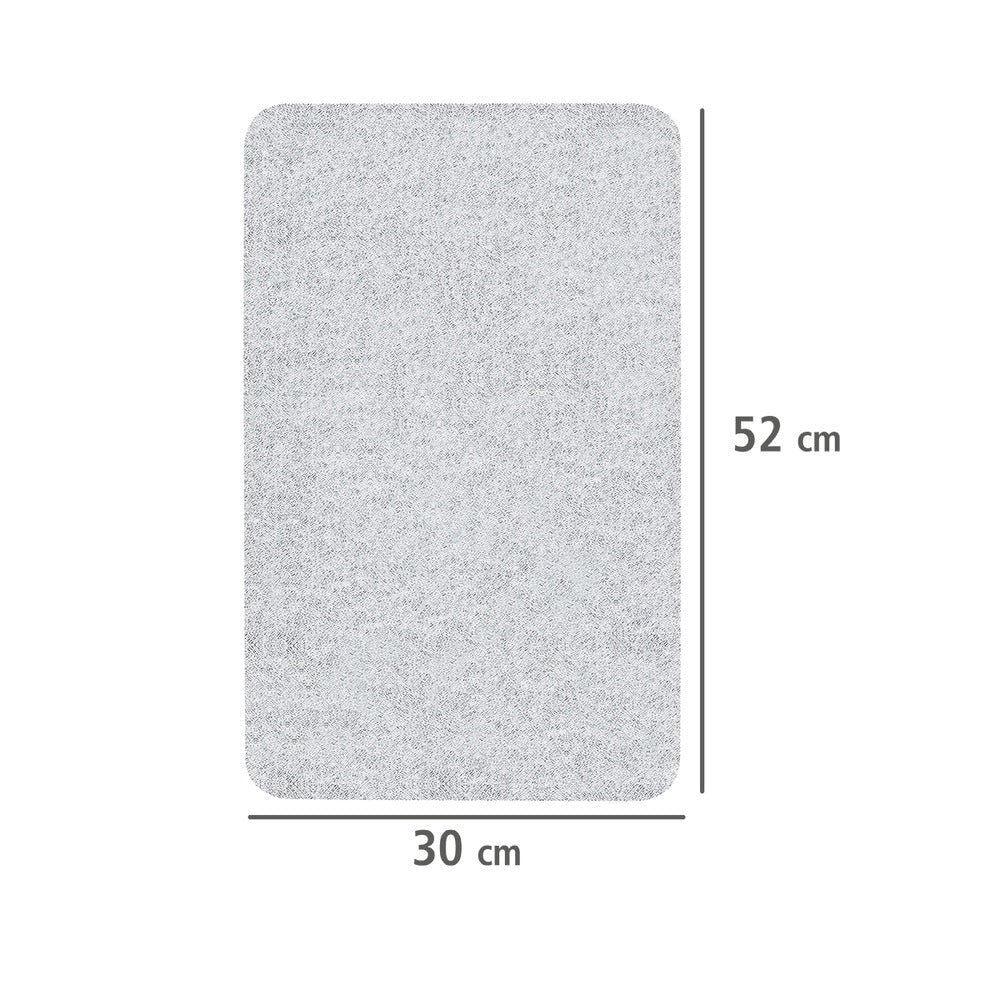 Dekkeplate glass transparent 2-delt sett for komfyrtopp - Wenko montert på komfyr