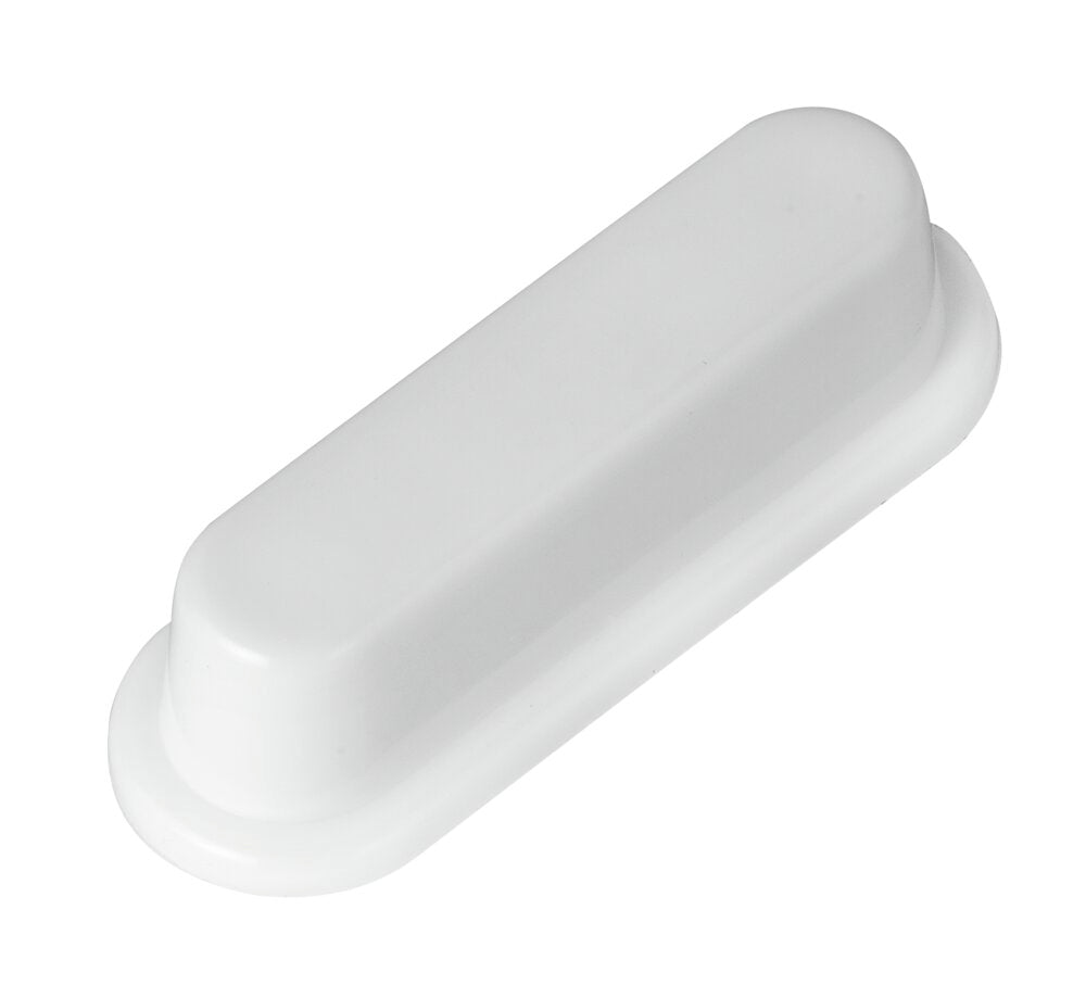 Dempestopper for toalettsete hvit plast 4 stk WENKO i bruk