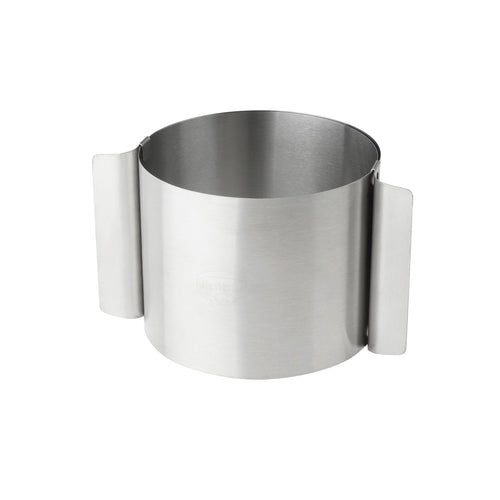 Dessertring justerbar Ø10-18 cm høy 10 cm - Dr. Oetker forfra