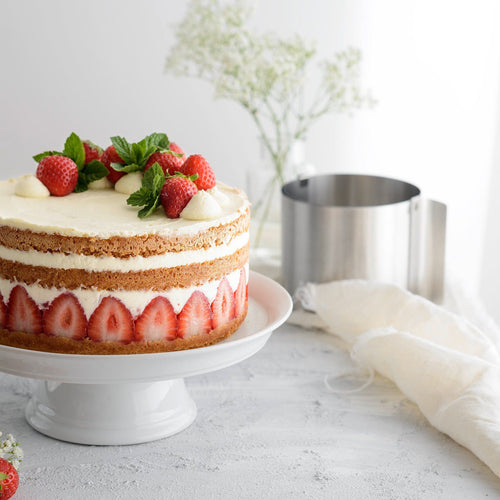 Dessertring justerbar Ø10-18 cm høy 10 cm - Dr. Oetker bakside