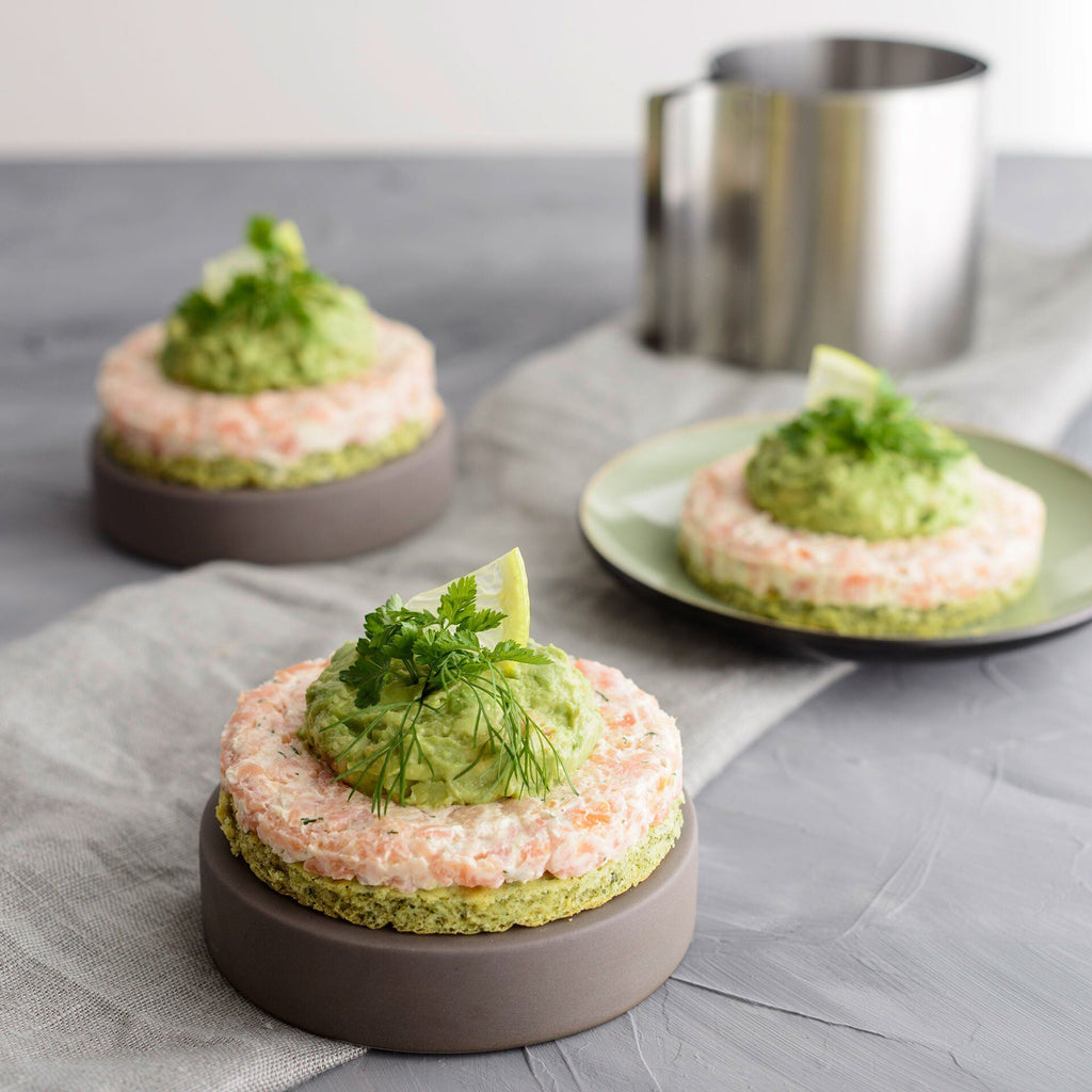Detalj av Dessertring justerbar Ø10-18 cm høy 10 cm - Dr. Oetker