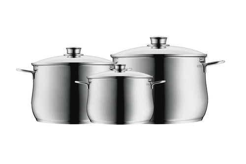Diadem Plus grytesett 10-delt rustfritt stål induksjon - WMF bakside