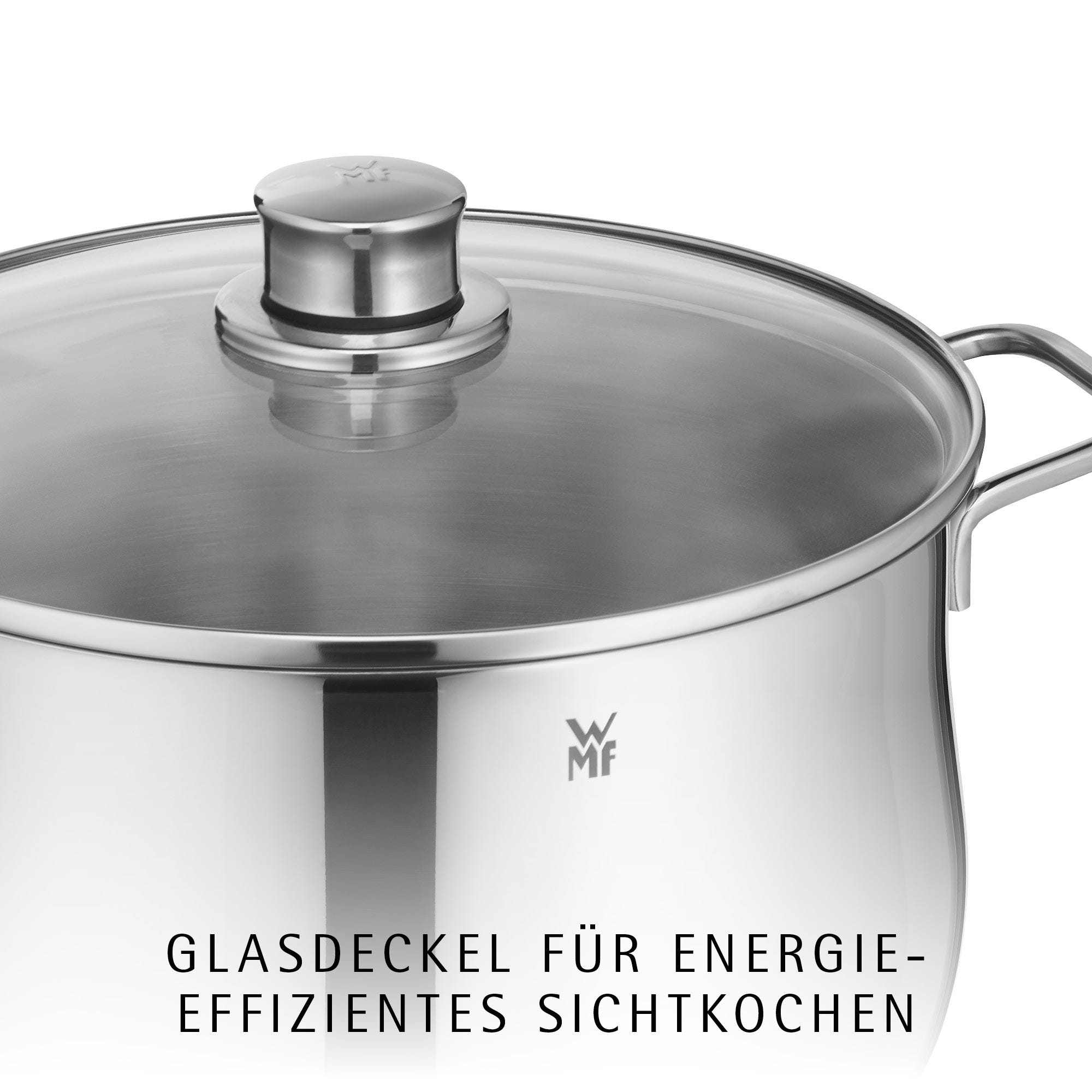 Diadem Plus grytesett 3-delt rustfritt stål induksjon sett i bruk