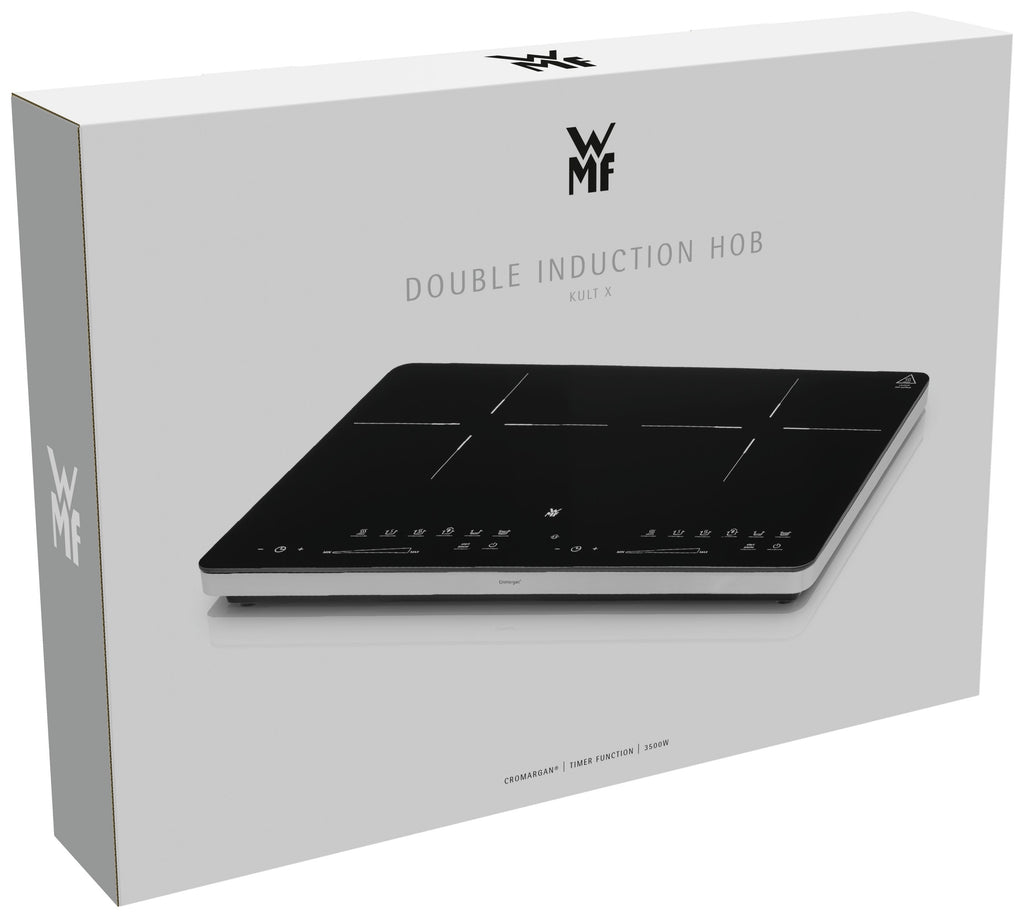 Dobbel induksjonsplate portabel med 6 programmer - WMF sideprofil