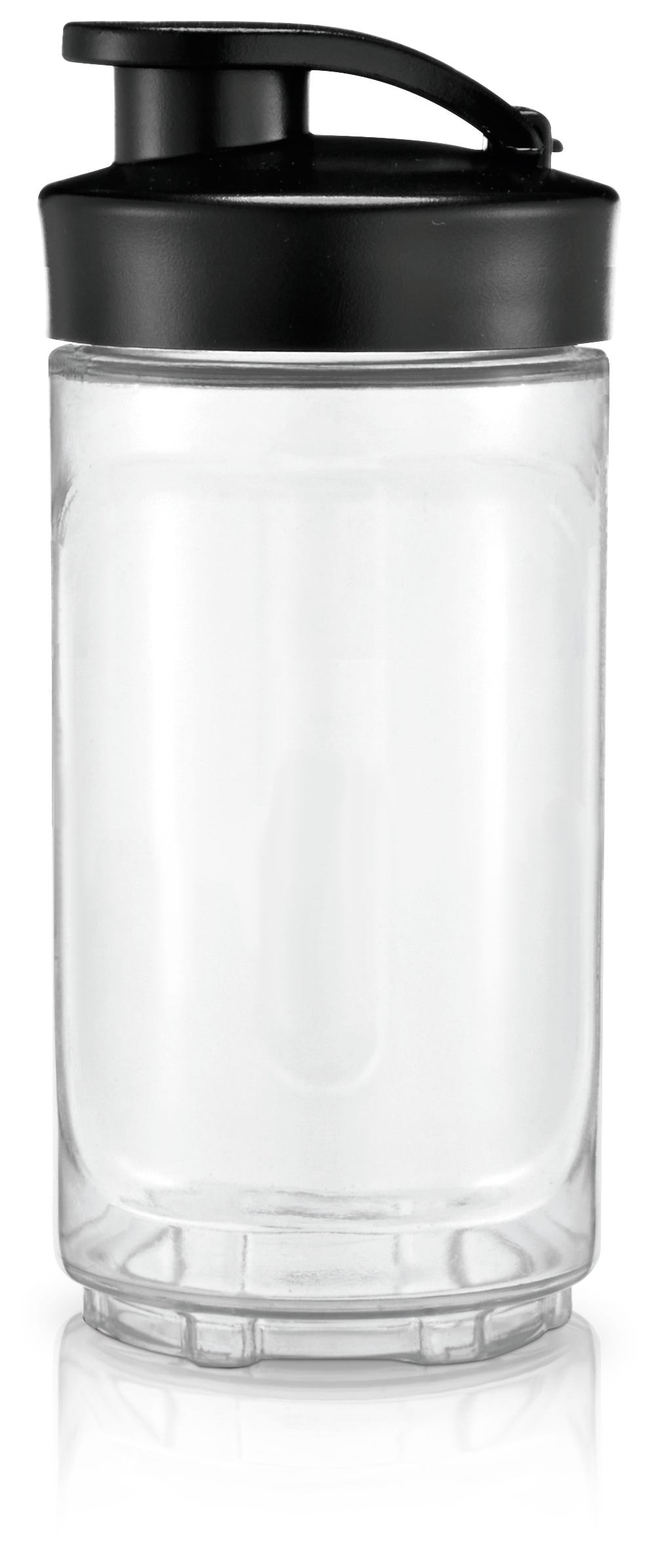 Drikkeflaske Kult X Mix & Go 0,3 L tritan BPA-fri montert på blender
