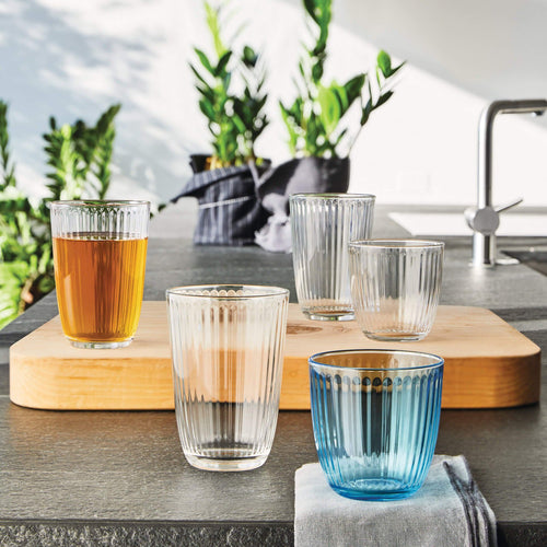 Drikkeglass Line Acqua 290 ml rosa nærbilde