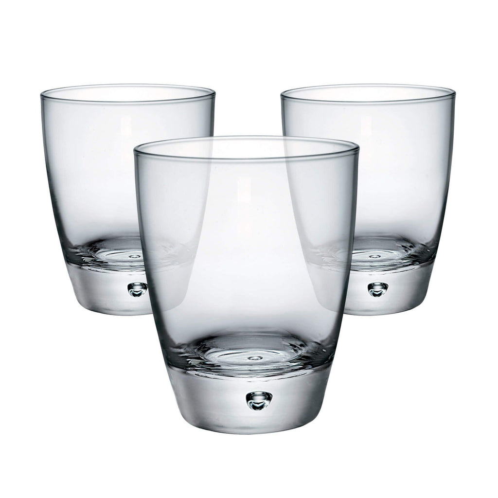Drikkeglass Luna 340 ml 3-delt sett fra Bormioli Rocco forfra