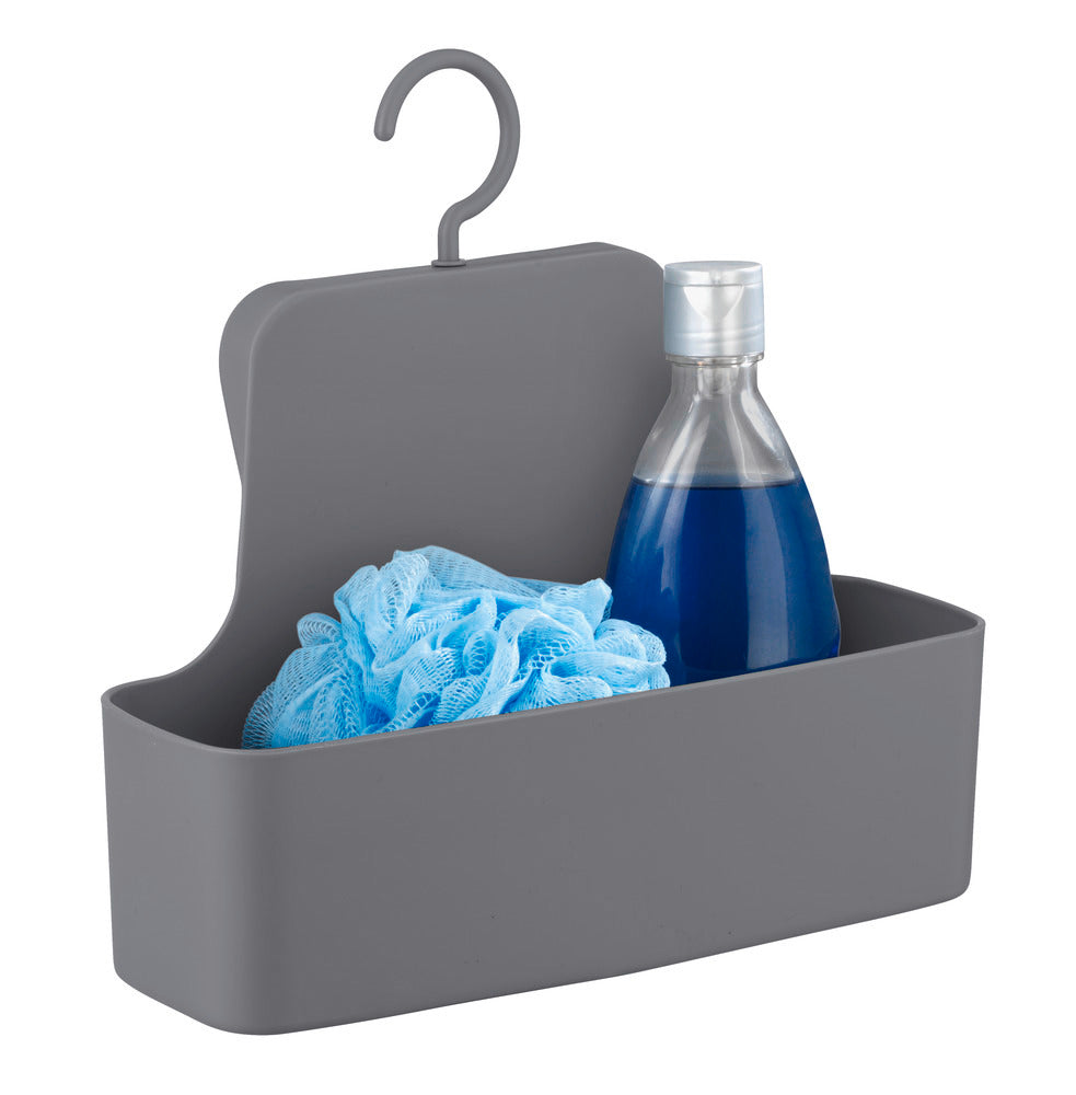 Dusj-caddy Barcelona antrasitt bruddfast plast bakside