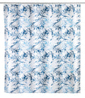 Dusjforheng Catala anti-mugg polyester 180 x 200 cm blå forfra