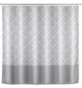 Dusjforheng Echo anti-mugg polyester grå forfra