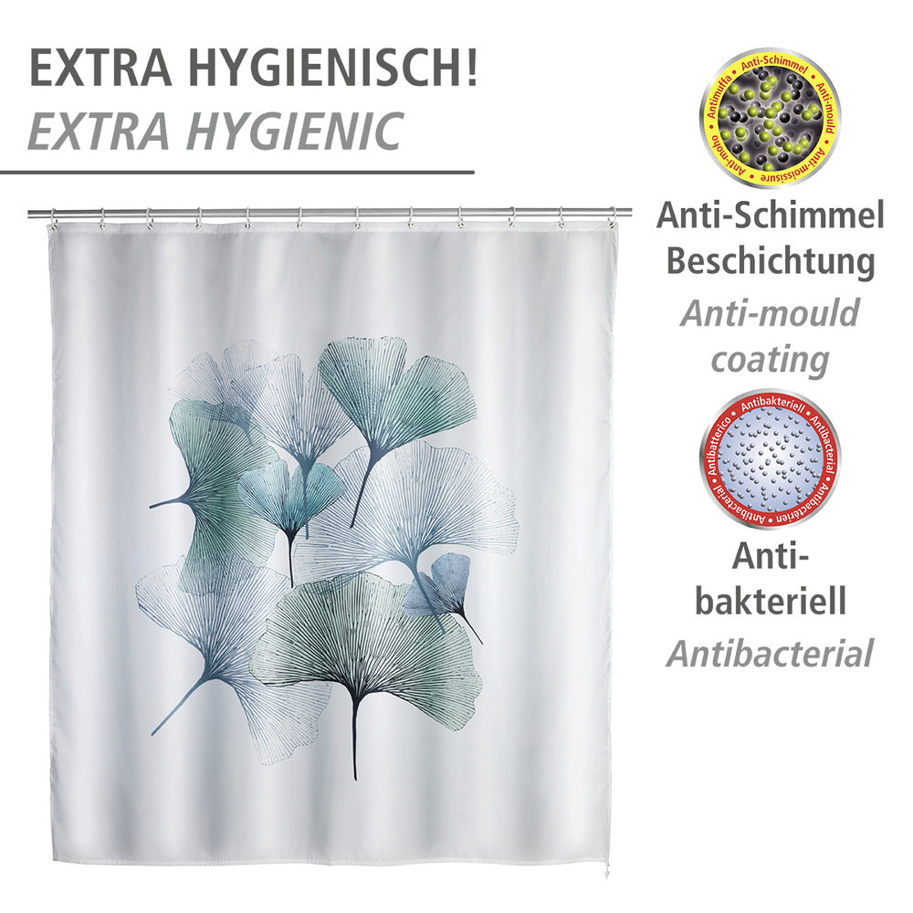 Dusjforheng Ginkgo antibakteriell resirkulert plast montert