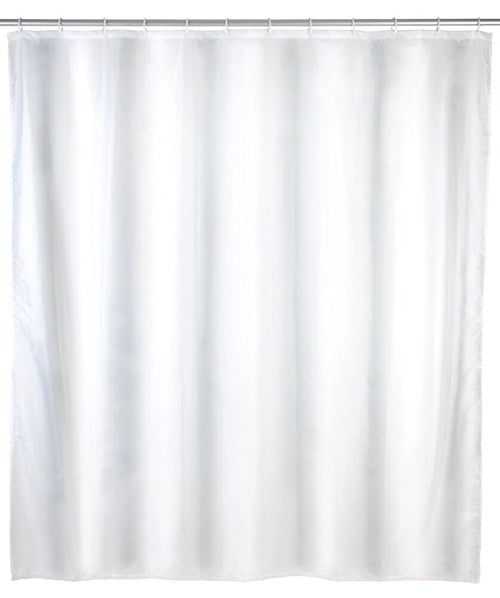Dusjforheng hvit 180 x 200 cm - WENKO forfra