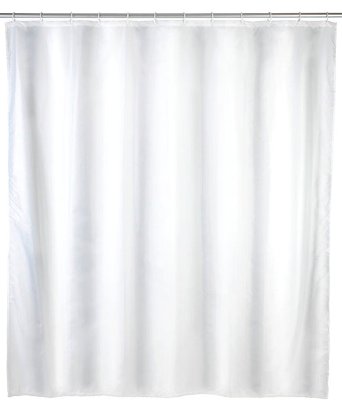 Dusjforheng hvit PEVA 120 x 200 cm - WENKO forfra