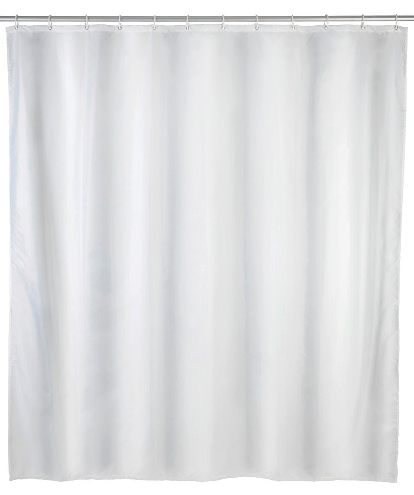 Dusjforheng hvit PEVA 240 x 180 cm - Wenko forfra