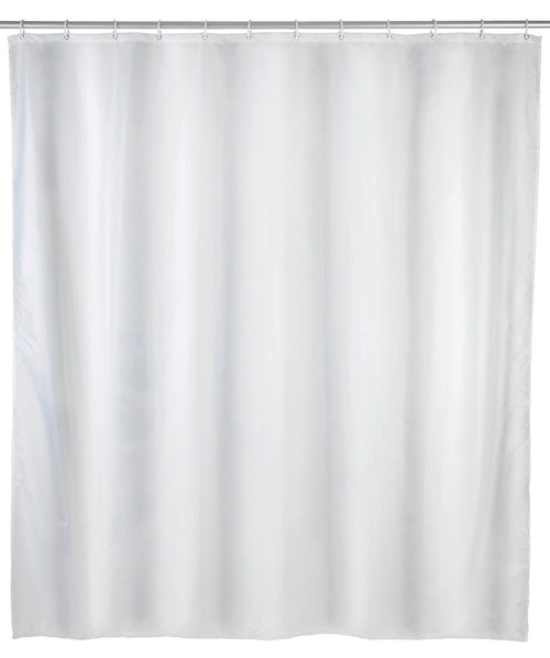 Dusjforheng hvit PEVA 240 x 180 cm - Wenko forfra