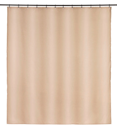 Dusjforheng Mayour beige resirkulert plast front