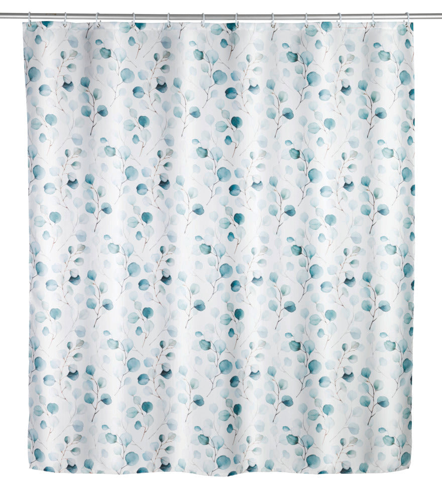 Dusjforheng Pioppo polyester grønn 180x200 cm forfra
